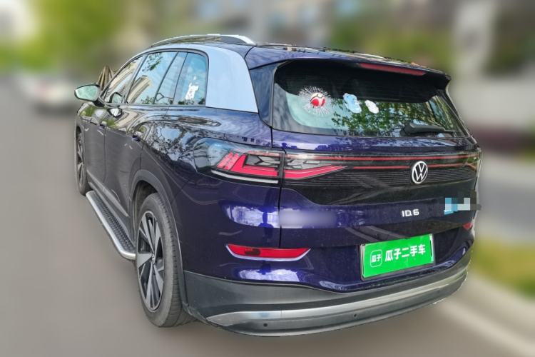 Used Volkswagen ID.6 X 2021 Pro Smart Long-Range Edition Rear Left 45 Deg