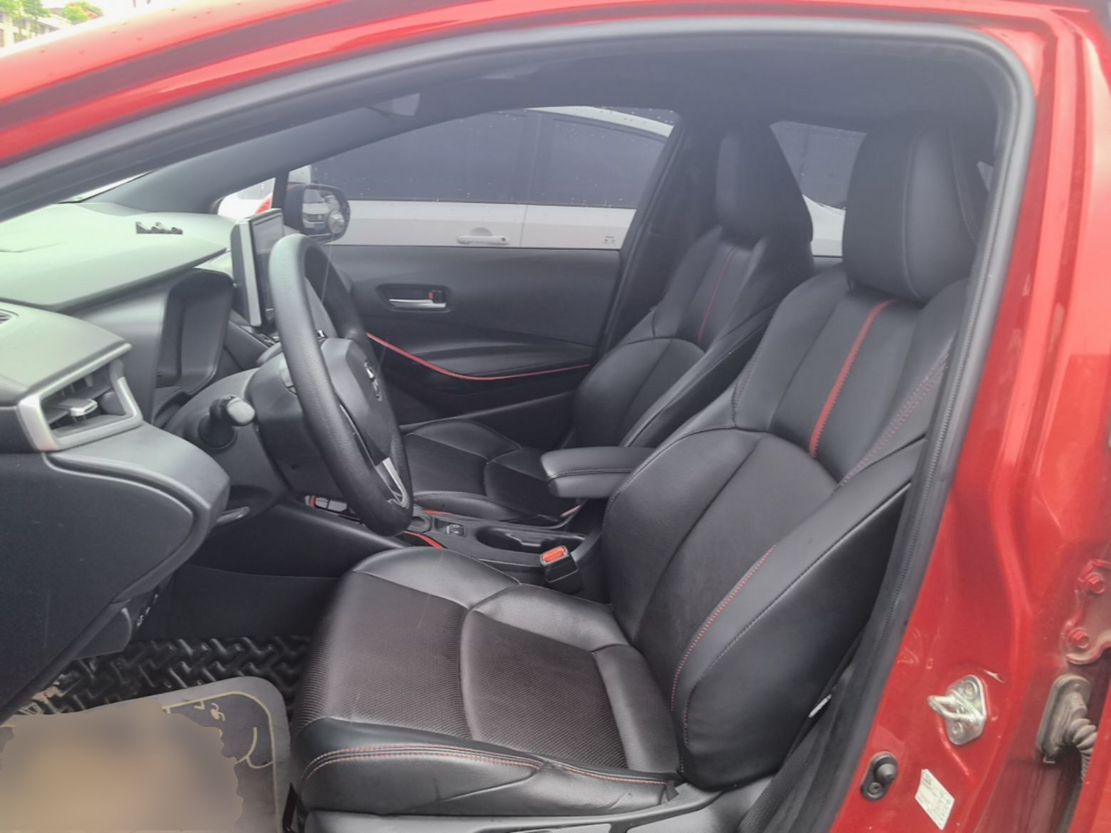 Avant de la voiture
