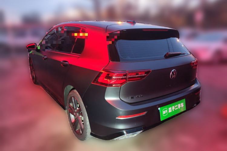 Used Volkswagen Golf 2021 280TSI DSG R-Line Rear Left 45 Deg