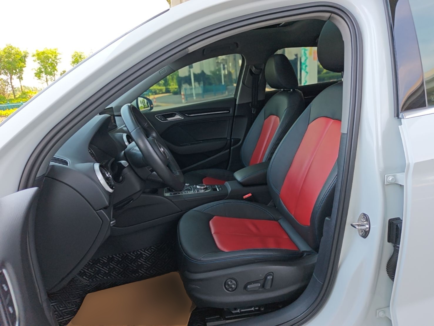 Avant de la voiture