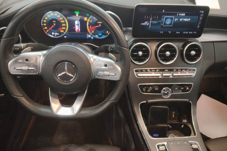 Used Mercedes-Benz C-Class 2021 C 260 L Sport Edition Star Collection Steering Wheel