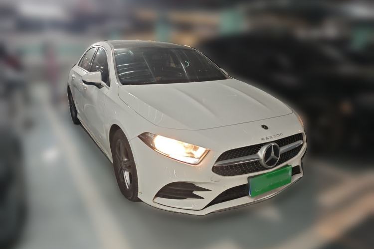 Used Mercedes-Benz A-Class 2021 Restyled A 180 L Sport Sedan Front Right 45 Deg
