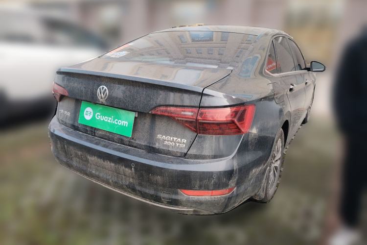 Used Volkswagen Sagitar 2019 200TSI DSG Comfort Version China VI Standard Rear Right 45 Deg