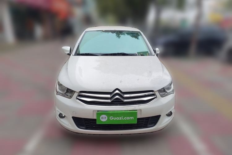 Used Citroen Elysee 2015 Zhishang Edition 1.6L Manual Fashion Model Front
