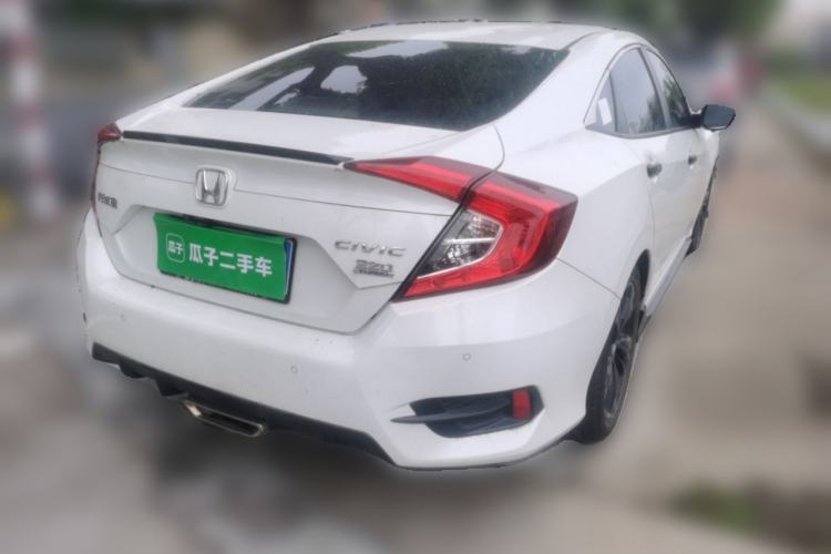 Used Honda Civic 2019 220TURBO CVT Dynamic Edition China VI Emission Standard Rear Right 45 Deg