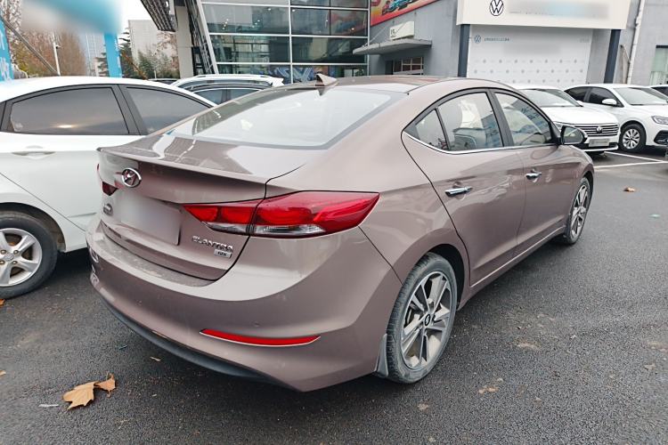 Used Hyundai Elantra (6th Generation / Lingdong) 2016 1.6L Automatic ZhiXuan – Elite Version Rear Right 45 Deg