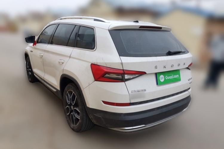 Used Skoda Kodiaq 2019 Facelifted TSI330 5-Seater Two-Wheel-Drive Luxury Enjoyment Edition China VI Standard Rear Left 45 Deg