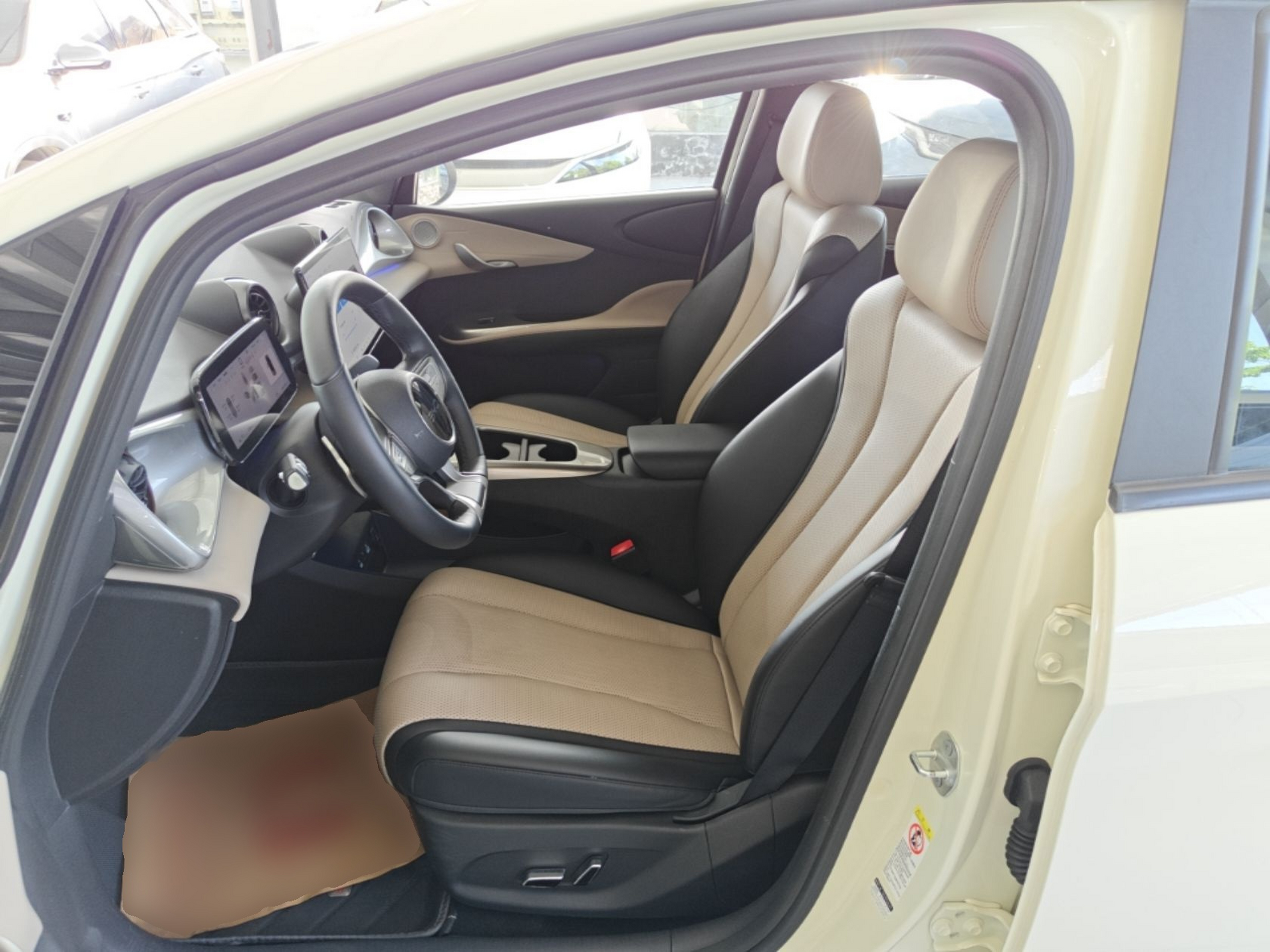 Avant de la voiture