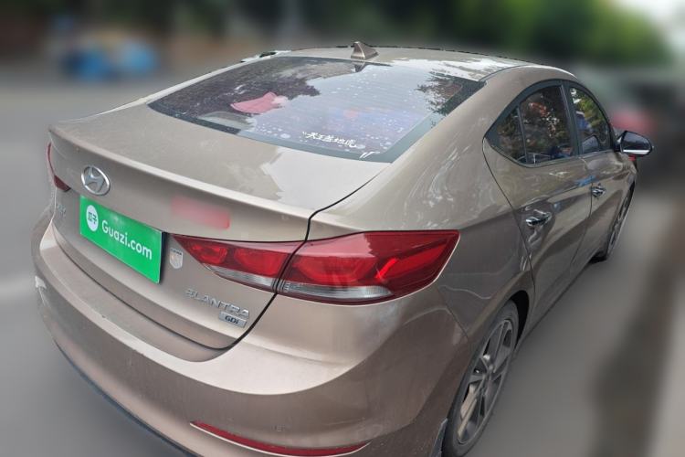 Used Hyundai Elantra (6th Generation / Lingdong) 2016 1.6L Automatic ZhiXuan – Elite Version Rear Right 45 Deg