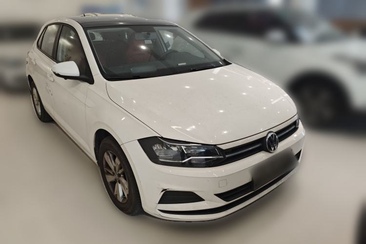 Used Volkswagen Polo 2021 Plus 1.5L Automatic Panoramic Enjoyment Edition Front Right 45 Deg