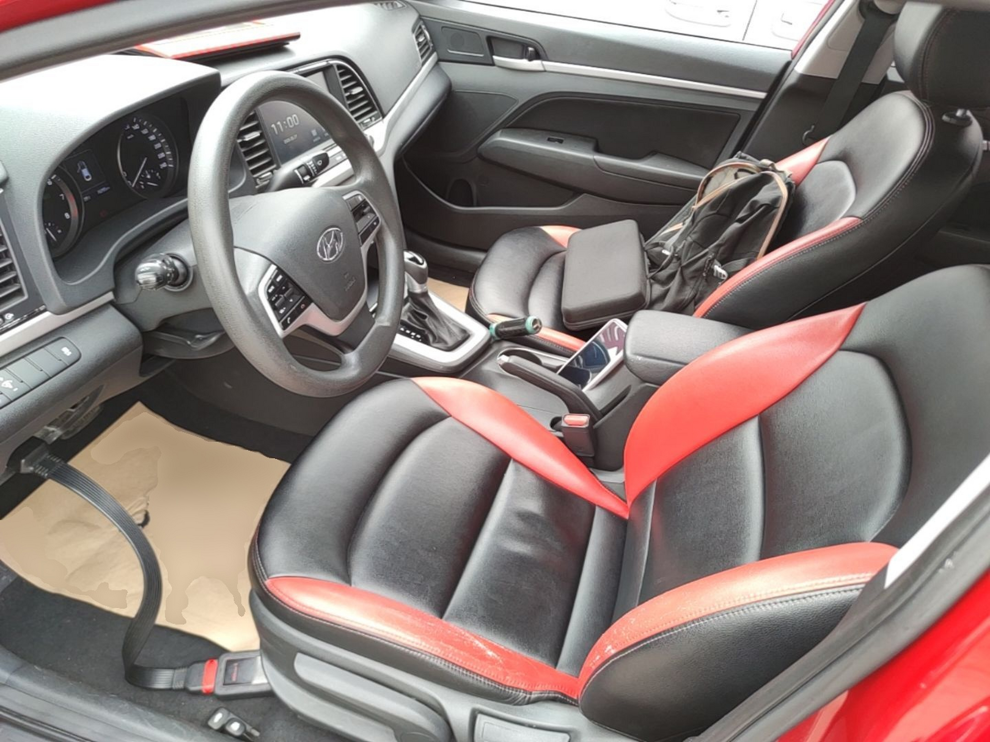 Interior delantero