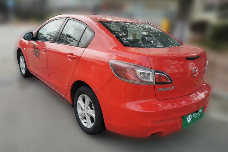 Used Mazda 3 2011 Sedan 1.6L Manual Comfort Model Rear Left 45 Deg