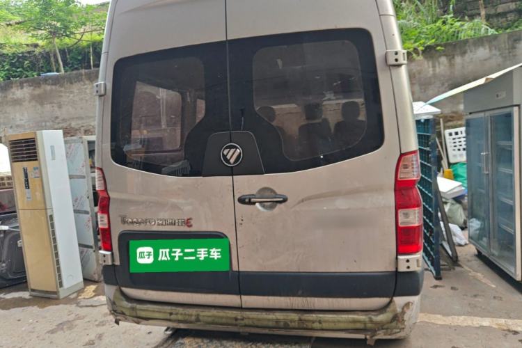 Used Foton Toano 2020 2.0T Multi-Function Short Wheelbase Mid-Roof 5/6-Seater China VI Emission Standard 4F20TC3 Rear