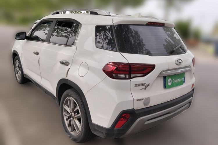 Used Hyundai ix35 2019 1.4T DCT Two-Wheel Drive Smart & Smooth Edition China V Standard Rear Left 45 Deg