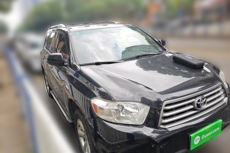 Used Toyota Highlander 2009 3.5L 4x4 7-Seater Elite Edition Front Right 45 Deg