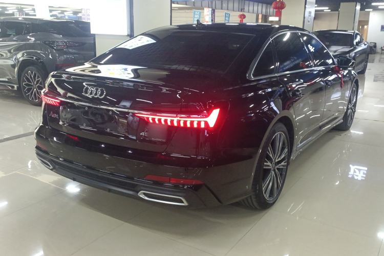 Used Audi A6L 2022 40 TFSI Luxury Dynamic Model Rear Right 45 Deg