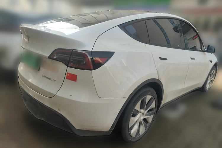 Used Tesla Model Y 2022 Revised Version Rear-Wheel Drive Rear Right 45 Deg