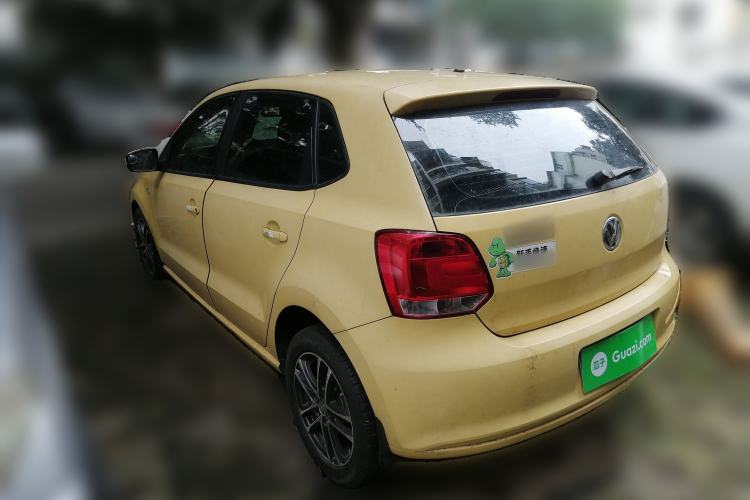 Used Volkswagen Polo 2011 1.4L Manual ZhiLe Edition Rear Left 45 Deg
