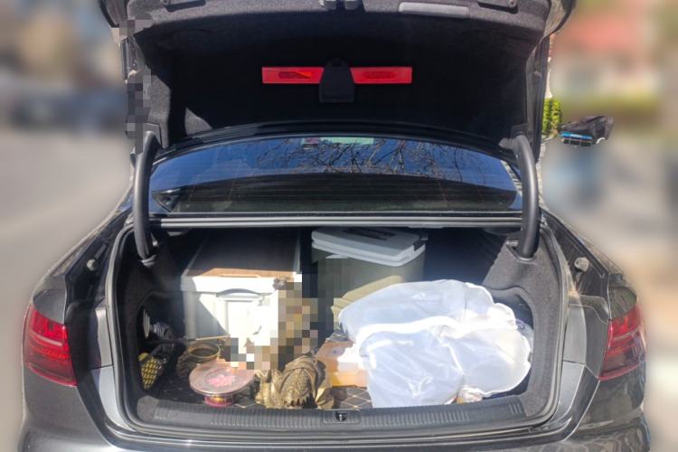 Used Audi A4L 2022 40 TFSI Luxury Dynamic Model Trunk