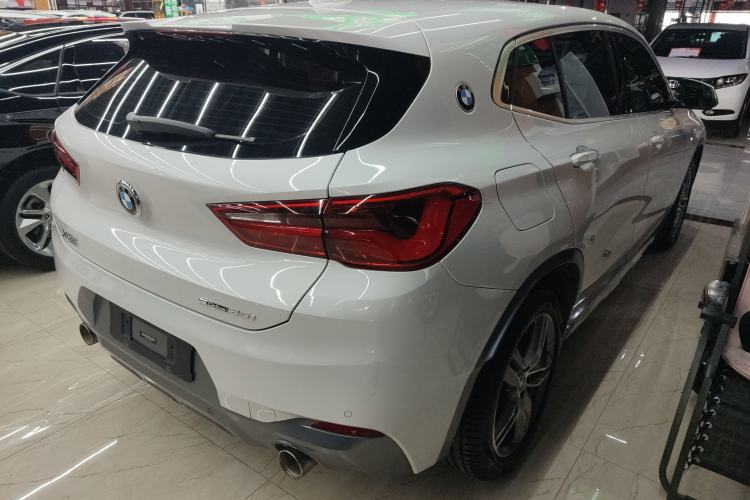 Used BMW X2 2020 sDrive25i Leading Model M Sport Package Rear Right 45 Deg