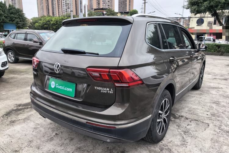 Used Volkswagen Tiguan L 2017 330TSI Automatic Two-Wheel Drive Luxury Edition Rear Right 45 Deg