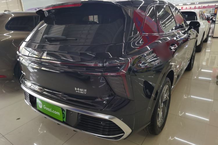 Used Hongqi HS3 PHEV 2024 PHEV 115km Jingwei Edition Rear Right 45 Deg