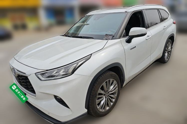 Used Toyota Highlander 2022 Dual-Engine 2.5L Four-Wheel Drive Prestige Version 7 Seats