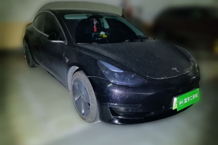 Used Tesla Model 3 2020 Refreshed Version Long-Range Rear-Wheel Drive Front Right 45 Deg