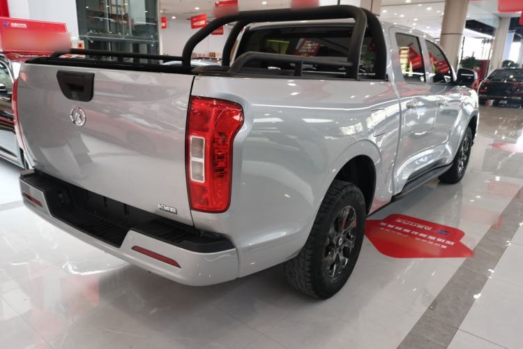 Used Great Wall Poer 2021 2.0T Commercial Version Automatic Diesel Two-Wheel Drive Elite Trim with Long Bed – GW4D20M Rear Right 45 Deg