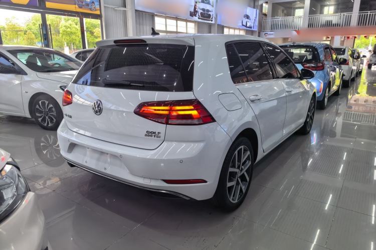 Used Volkswagen Golf 2020 Zhiai Edition 280TSI DSG Comfort Model Rear Right 45 Deg