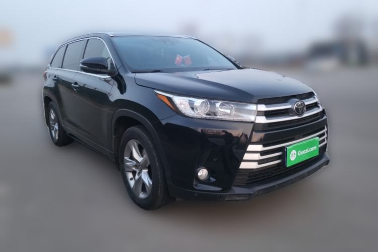 Used Toyota Highlander 2018 2.0T Four-Wheel Drive Luxury Version 7 Seats China VI Standard Front Right 45 Deg