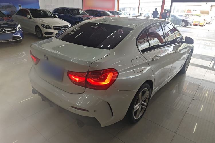 Used BMW 1 Series 2021 120i M Sport Night Edition Rear Right 45 Deg