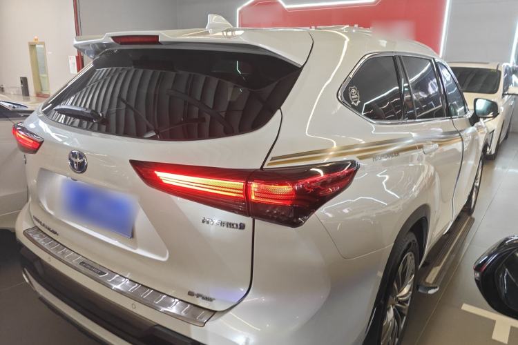 Used Toyota Highlander 2022 Dual-Engine 2.5L Four-Wheel Drive Prestige Version 7 Seats Rear Right 45 Deg