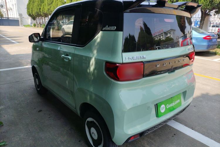 Used Wuling Hongguang MINIEV 2021 Macaron Fashion Edition Lithium-Ion Battery Rear Left 45 Deg