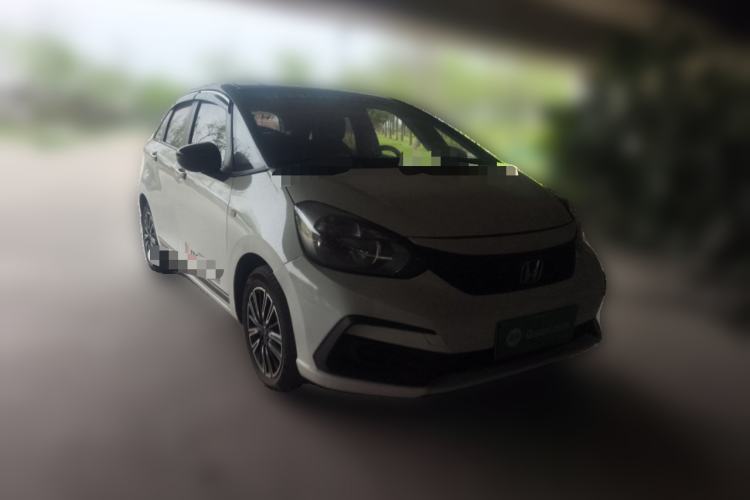 Used Honda Fit 2021 1.5L CVT Trend Edition Front Right 45 Deg