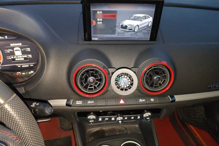 Used Audi S3 2019 S3 2.0T Limousine Audio And AC Panel