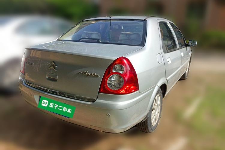 Used Citroen Elysee 2012 Sedan 1.6L Manual Tech Model Rear Right 45 Deg