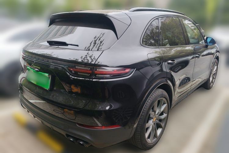 Used Porsche Cayenne E-Hybrid 2023 Cayenne E-Hybrid 2.0T Platinum Edition Rear Right 45 Deg