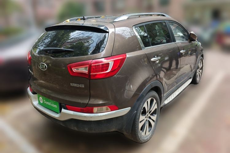 Used Kia Sportage R 2012 2.0L Automatic Two-Wheel Drive NAVI Rear Right 45 Deg