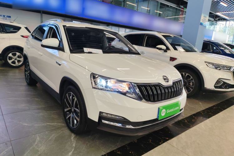 Used Skoda Kamiq 2024 1.5L Automatic Comfort Edition Front Right 45 Deg