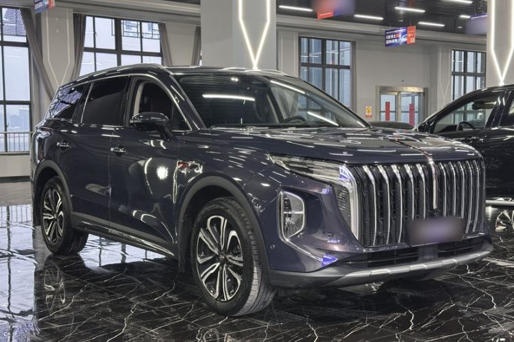 Used Hongqi HS7 2023 2.0T Automatic All-Wheel-Drive Flagship Edition Six Seats Exterior 2