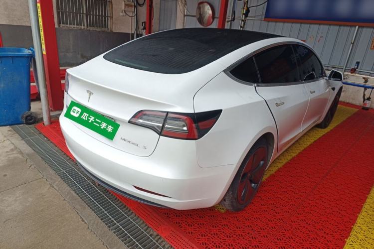 Used Tesla Model 3 2020 Revised Version Standard Range Rear-Wheel Drive – Upgraded Edition Rear Right 45 Deg