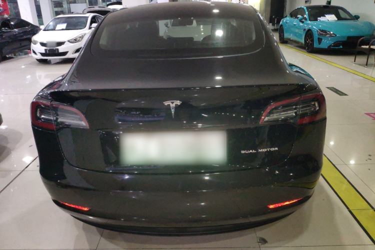 Used Tesla Model 3 2019 Long-Range All-Wheel-Drive Version Rear