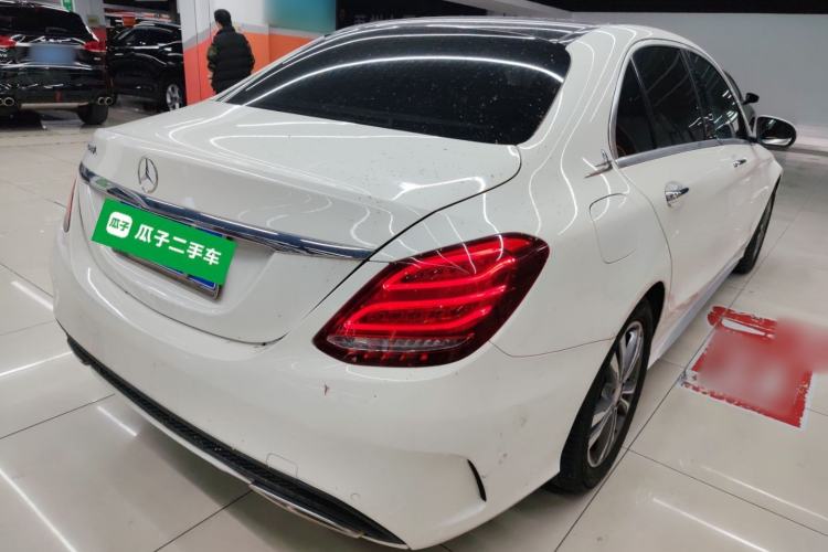 Used Mercedes-Benz C-Class 2015 Revised C 200 L Sport Edition Rear Right 45 Deg