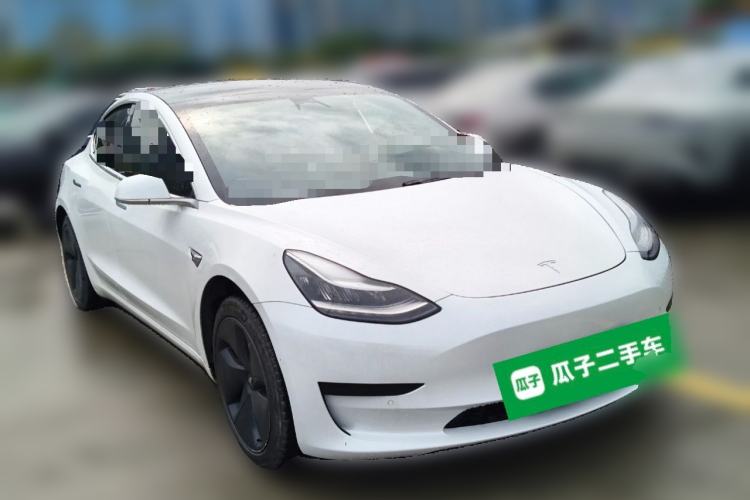 Used Tesla Model 3 2020 Standard Range Rear-Wheel Drive Upgraded Version Front Right 45 Deg