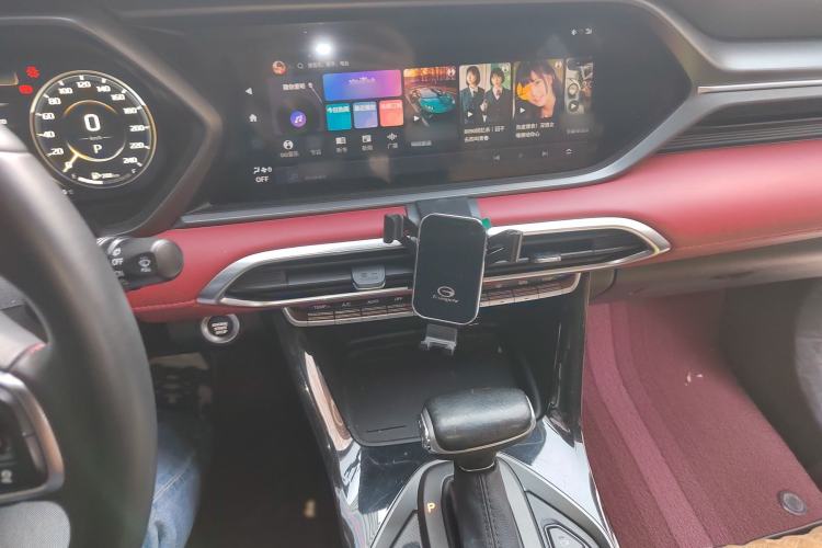 Used GAC Trumpchi GS4 2022 270T Automatic Smart Drive Flagship Edition Audio And AC Panel