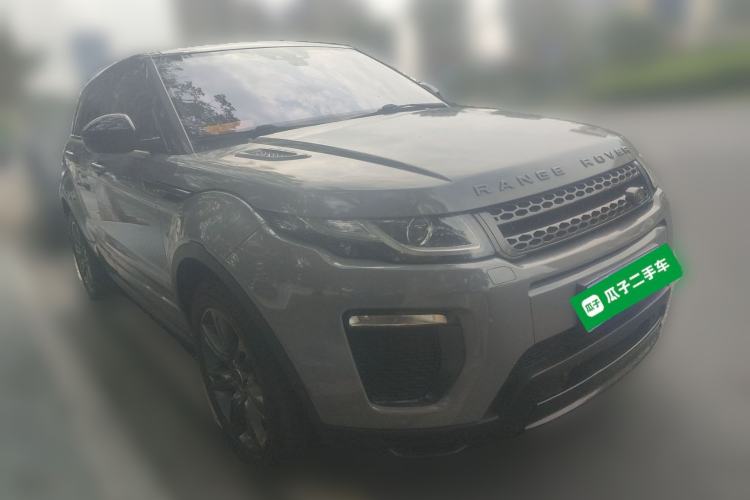 Used Land Rover Range Evoque 2018 240 PS Dream Lotus Lake Blue Limited Edition Front Right 45 Deg