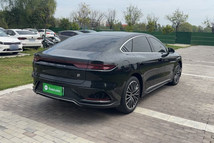 Used BYD Han 2022 DM-i 121KM Luxury Model Rear Right 45 Deg