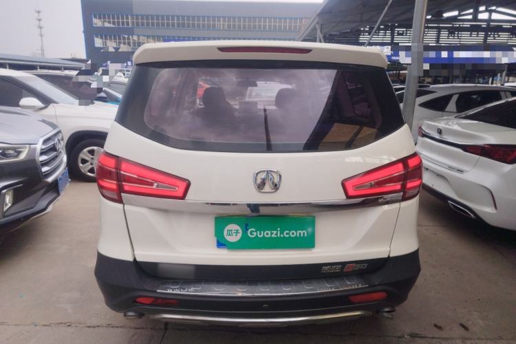 Used BAIC Weiwang M60 2017 1.5L Manual Silver Edition Rear