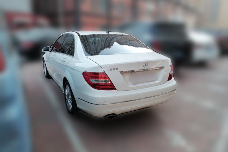 Used Mercedes-Benz C-Class 2011 C 200 CGI Elegant Model Rear Left 45 Deg